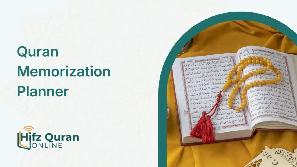 Quran Memorization Planner