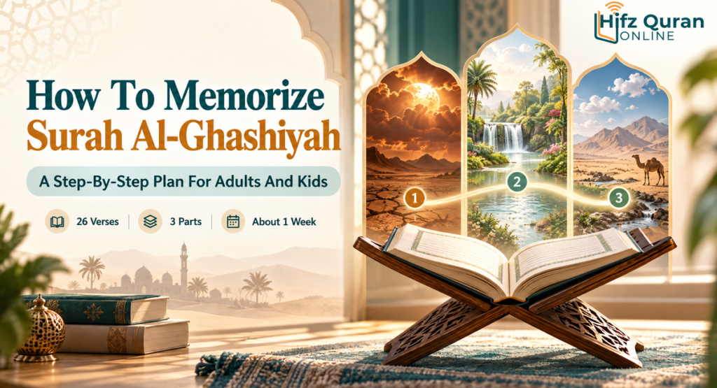 How To Memorize Surah Al-Ghashiyah—  A Step-By-Step Plan
