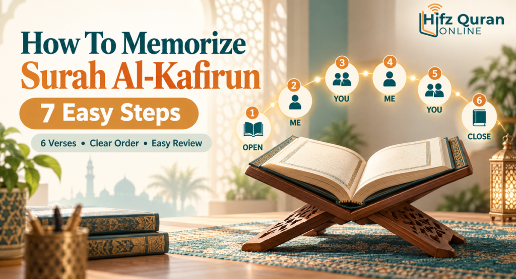 How To Memorize Surah Al-Kafirun— 7 Easy Steps 